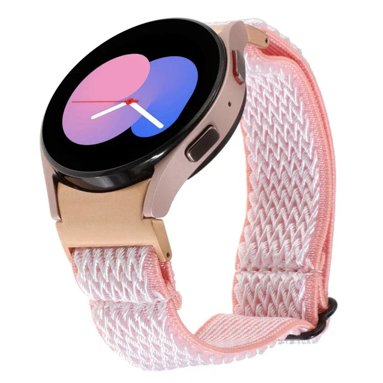 สายถักไนลอนลายคลื่น สำหรับ Samsung Galaxy Watch6/6 Classic/5/5 Pro