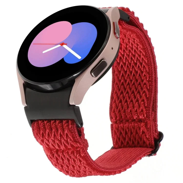 สายถักไนลอนลายคลื่น สำหรับ Samsung Galaxy Watch6/6 Classic/5/5 Pro