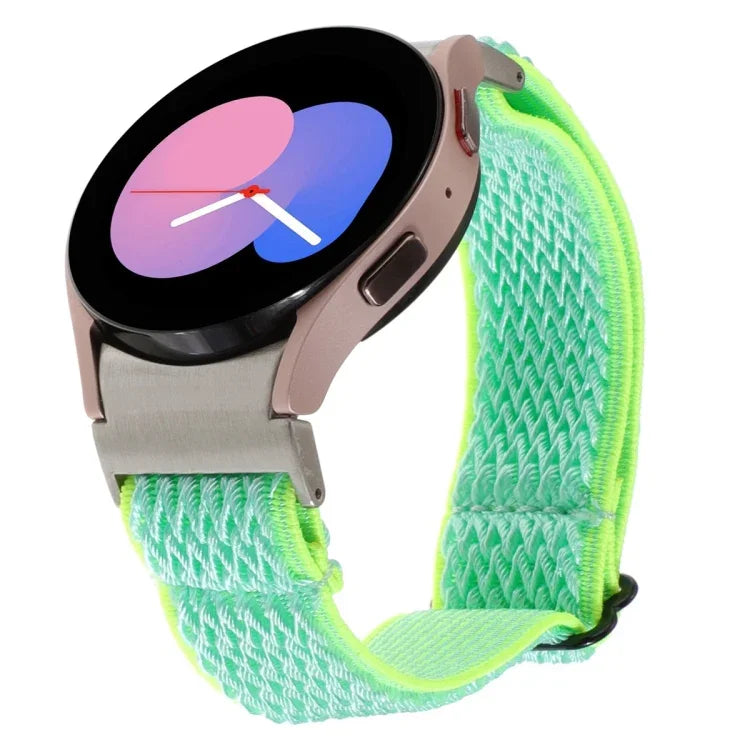 สายถักไนลอนลายคลื่น สำหรับ Samsung Galaxy Watch6/6 Classic/5/5 Pro