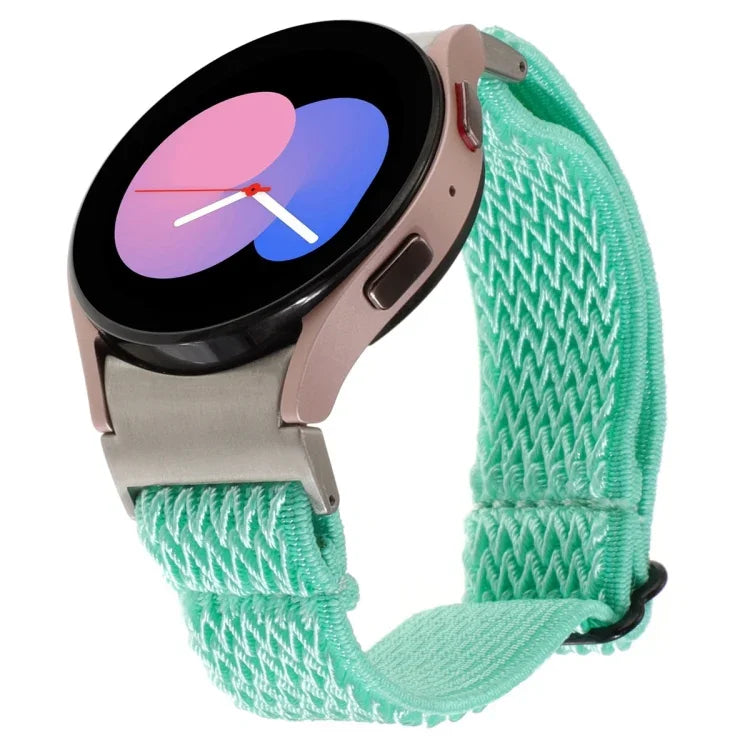 สายถักไนลอนลายคลื่น สำหรับ Samsung Galaxy Watch6/6 Classic/5/5 Pro