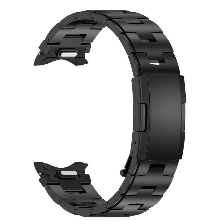 Button Style Pure Titanium Metal Watch Band, For Samsung Galaxy Watch6/6 Classic/5/5 Pro