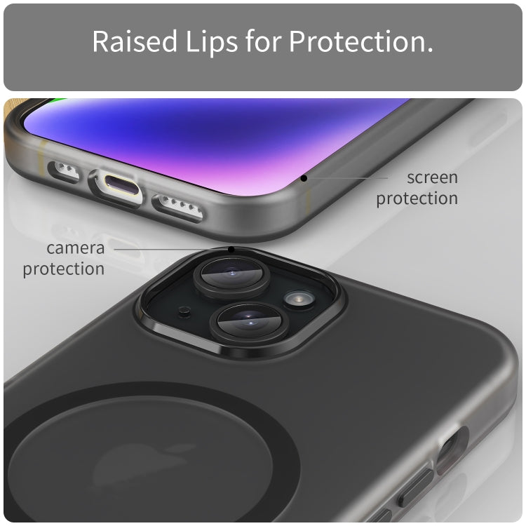 เคสโทรศัพท์ MagSafe แบบ TPU ทึบแสงด้าน + PC ครอบคลุมเต็มรูปแบบ สำหรับ iPhone 14 Pro Max, สำหรับ iPhone SE 2022 / 2020 / 8, สำหรับ iPhone 13 Pro Max, สำหรับ iPhone 13 Pro, สำหรับ iPhone 13