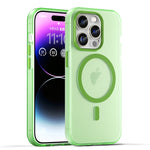 เคสโทรศัพท์ MagSafe แบบ TPU ทึบแสงด้าน + PC ครอบคลุมเต็มรูปแบบ สำหรับ iPhone 16 Pro, สำหรับ iPhone 16 Plus, สำหรับ iPhone 16, สำหรับ iPhone 15 Pro Max, สำหรับ iPhone 15 Pro