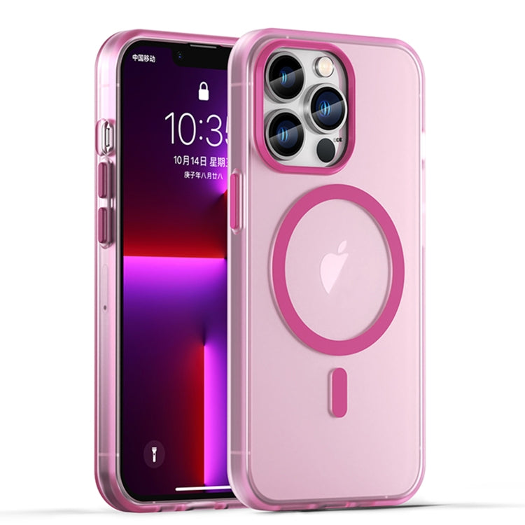เคสโทรศัพท์ MagSafe แบบ TPU ทึบแสงด้าน + PC ครอบคลุมเต็มรูปแบบ สำหรับ iPhone 14 Pro Max, สำหรับ iPhone SE 2022 / 2020 / 8, สำหรับ iPhone 13 Pro Max, สำหรับ iPhone 13 Pro, สำหรับ iPhone 13