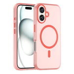 เคสโทรศัพท์ MagSafe แบบ TPU ทึบแสงด้าน + PC ครอบคลุมเต็มรูปแบบ สำหรับ iPhone 16 Pro, สำหรับ iPhone 16 Plus, สำหรับ iPhone 16, สำหรับ iPhone 15 Pro Max, สำหรับ iPhone 15 Pro