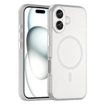 เคสโทรศัพท์ MagSafe แบบ TPU ทึบแสงด้าน + PC ครอบคลุมเต็มรูปแบบ สำหรับ iPhone 16 Pro, สำหรับ iPhone 16 Plus, สำหรับ iPhone 16, สำหรับ iPhone 15 Pro Max, สำหรับ iPhone 15 Pro