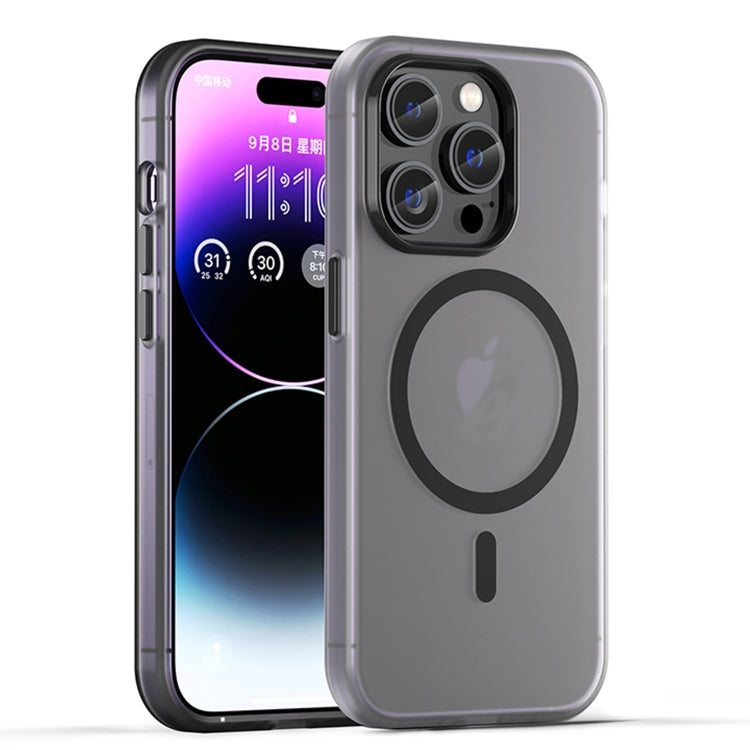 เคสโทรศัพท์ MagSafe แบบ TPU ทึบแสงด้าน + PC ครอบคลุมเต็มรูปแบบ สำหรับ iPhone 16 Pro, สำหรับ iPhone 16 Plus, สำหรับ iPhone 16, สำหรับ iPhone 15 Pro Max, สำหรับ iPhone 15 Pro