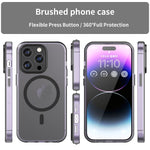 เคสโทรศัพท์ MagSafe แบบ TPU ทึบแสงด้าน + PC ครอบคลุมเต็มรูปแบบ สำหรับ iPhone 16 Pro, สำหรับ iPhone 16 Plus, สำหรับ iPhone 16, สำหรับ iPhone 15 Pro Max, สำหรับ iPhone 15 Pro