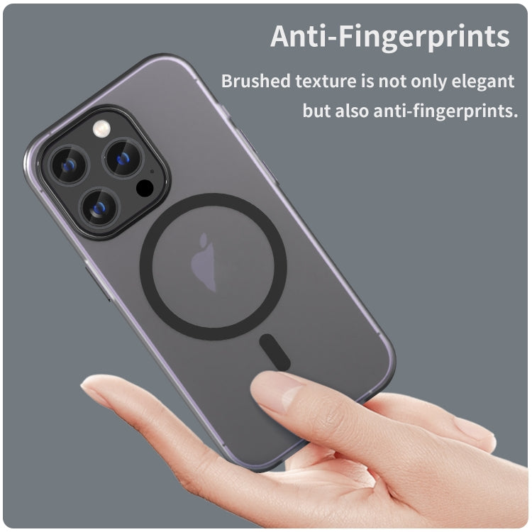 เคสโทรศัพท์ MagSafe แบบ TPU ทึบแสงด้าน + PC ครอบคลุมเต็มรูปแบบ สำหรับ iPhone 16 Pro, สำหรับ iPhone 16 Plus, สำหรับ iPhone 16, สำหรับ iPhone 15 Pro Max, สำหรับ iPhone 15 Pro