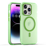 เคสโทรศัพท์ MagSafe แบบ TPU ทึบแสงด้าน + PC ครอบคลุมเต็มรูปแบบ สำหรับ iPhone 16 Pro, สำหรับ iPhone 16 Plus, สำหรับ iPhone 16, สำหรับ iPhone 15 Pro Max, สำหรับ iPhone 15 Pro