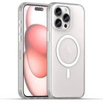 เคสโทรศัพท์ MagSafe แบบ TPU ทึบแสงด้าน + PC ครอบคลุมเต็มรูปแบบ สำหรับ iPhone 16 Pro, สำหรับ iPhone 16 Plus, สำหรับ iPhone 16, สำหรับ iPhone 15 Pro Max, สำหรับ iPhone 15 Pro