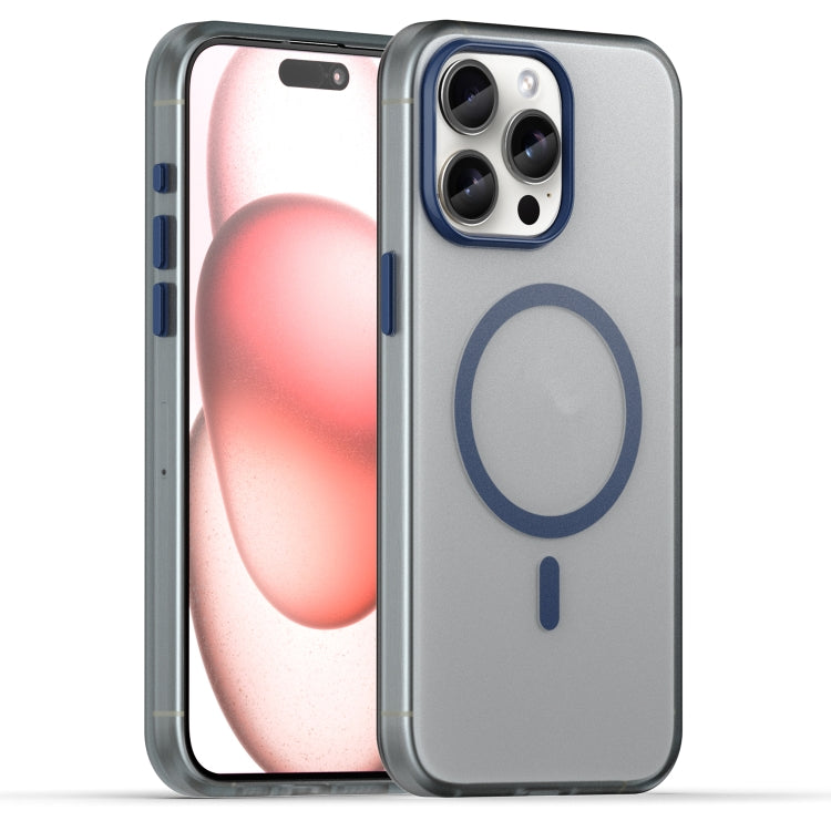 เคสโทรศัพท์ MagSafe แบบ TPU ทึบแสงด้าน + PC ครอบคลุมเต็มรูปแบบ สำหรับ iPhone 16 Pro, สำหรับ iPhone 16 Plus, สำหรับ iPhone 16, สำหรับ iPhone 15 Pro Max, สำหรับ iPhone 15 Pro