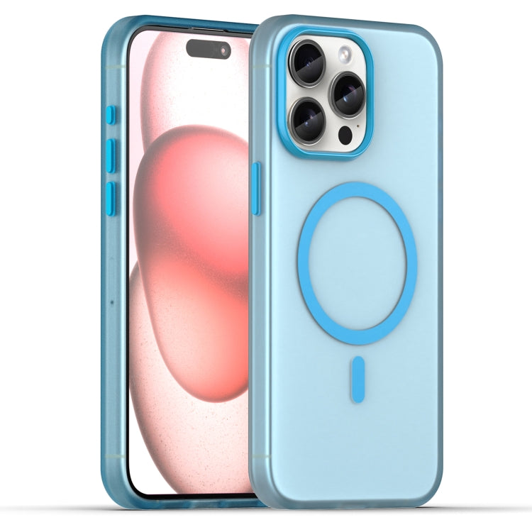 เคสโทรศัพท์ MagSafe แบบ TPU ทึบแสงด้าน + PC ครอบคลุมเต็มรูปแบบ สำหรับ iPhone 16 Pro, สำหรับ iPhone 16 Plus, สำหรับ iPhone 16, สำหรับ iPhone 15 Pro Max, สำหรับ iPhone 15 Pro