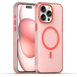 เคสโทรศัพท์ MagSafe แบบ TPU ทึบแสงด้าน + PC ครอบคลุมเต็มรูปแบบ สำหรับ iPhone 16 Pro, สำหรับ iPhone 16 Plus, สำหรับ iPhone 16, สำหรับ iPhone 15 Pro Max, สำหรับ iPhone 15 Pro