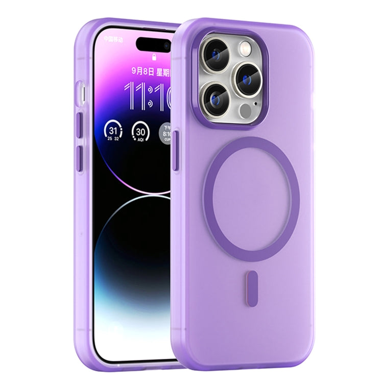 เคสโทรศัพท์ MagSafe แบบ TPU ทึบแสงด้าน + PC ครอบคลุมเต็มรูปแบบ สำหรับ iPhone 14 Pro Max, สำหรับ iPhone SE 2022 / 2020 / 8, สำหรับ iPhone 13 Pro Max, สำหรับ iPhone 13 Pro, สำหรับ iPhone 13