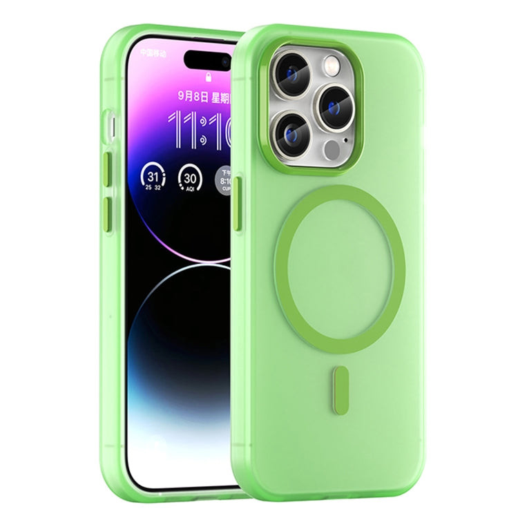 เคสโทรศัพท์ MagSafe แบบ TPU ทึบแสงด้าน + PC ครอบคลุมเต็มรูปแบบ สำหรับ iPhone 14 Pro Max, สำหรับ iPhone SE 2022 / 2020 / 8, สำหรับ iPhone 13 Pro Max, สำหรับ iPhone 13 Pro, สำหรับ iPhone 13