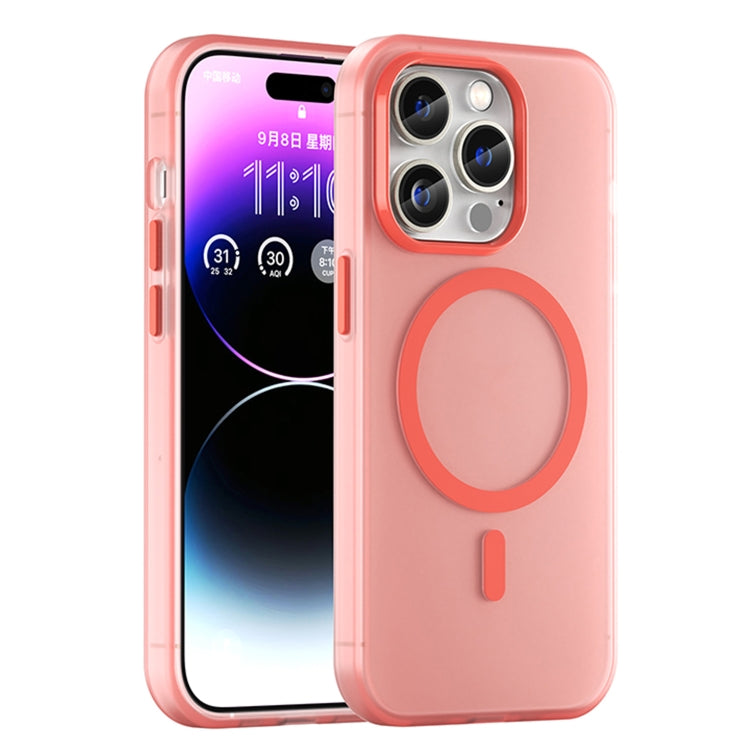 เคสโทรศัพท์ MagSafe แบบ TPU ทึบแสงด้าน + PC ครอบคลุมเต็มรูปแบบ สำหรับ iPhone 14 Pro Max, สำหรับ iPhone SE 2022 / 2020 / 8, สำหรับ iPhone 13 Pro Max, สำหรับ iPhone 13 Pro, สำหรับ iPhone 13