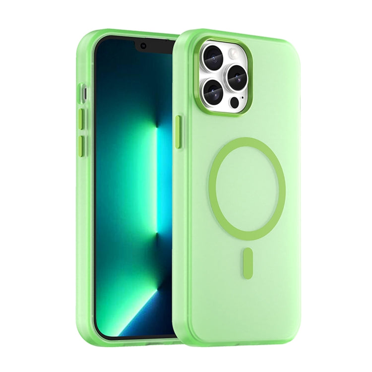 เคสโทรศัพท์ MagSafe แบบ TPU ทึบแสงด้าน + PC ครอบคลุมเต็มรูปแบบ สำหรับ iPhone 14 Pro Max, สำหรับ iPhone SE 2022 / 2020 / 8, สำหรับ iPhone 13 Pro Max, สำหรับ iPhone 13 Pro, สำหรับ iPhone 13