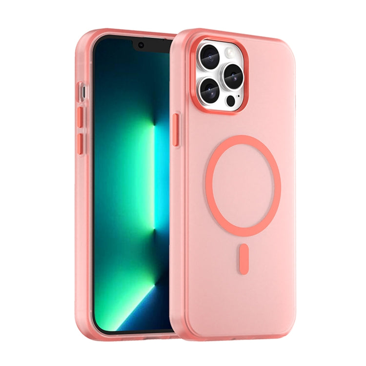 เคสโทรศัพท์ MagSafe แบบ TPU ทึบแสงด้าน + PC ครอบคลุมเต็มรูปแบบ สำหรับ iPhone 14 Pro Max, สำหรับ iPhone SE 2022 / 2020 / 8, สำหรับ iPhone 13 Pro Max, สำหรับ iPhone 13 Pro, สำหรับ iPhone 13