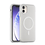 เคสโทรศัพท์ MagSafe แบบ TPU ทึบแสงด้าน + PC ครอบคลุมเต็มรูปแบบ สำหรับ iPhone 12, สำหรับ iPhone 12 Pro Max, สำหรับ iPhone 12 Pro, สำหรับ iPhone 11 Pro Max, สำหรับ iPhone 11