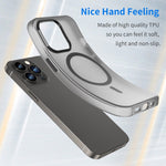เคสโทรศัพท์ MagSafe แบบ TPU + PC ทึบแสงด้าน ครอบคลุมเต็มรูปแบบ สำหรับ iPhone 11 Pro