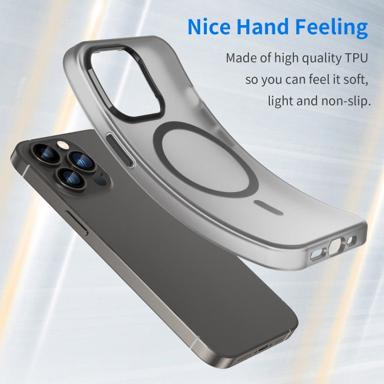 เคสโทรศัพท์ MagSafe แบบ TPU + PC ทึบแสงด้าน ครอบคลุมเต็มรูปแบบ สำหรับ iPhone 11 Pro