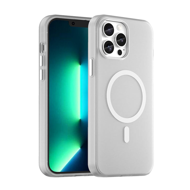 เคสโทรศัพท์ MagSafe แบบ TPU ทึบแสงด้าน + PC ครอบคลุมเต็มรูปแบบ สำหรับ iPhone 12, สำหรับ iPhone 12 Pro Max, สำหรับ iPhone 12 Pro, สำหรับ iPhone 11 Pro Max, สำหรับ iPhone 11
