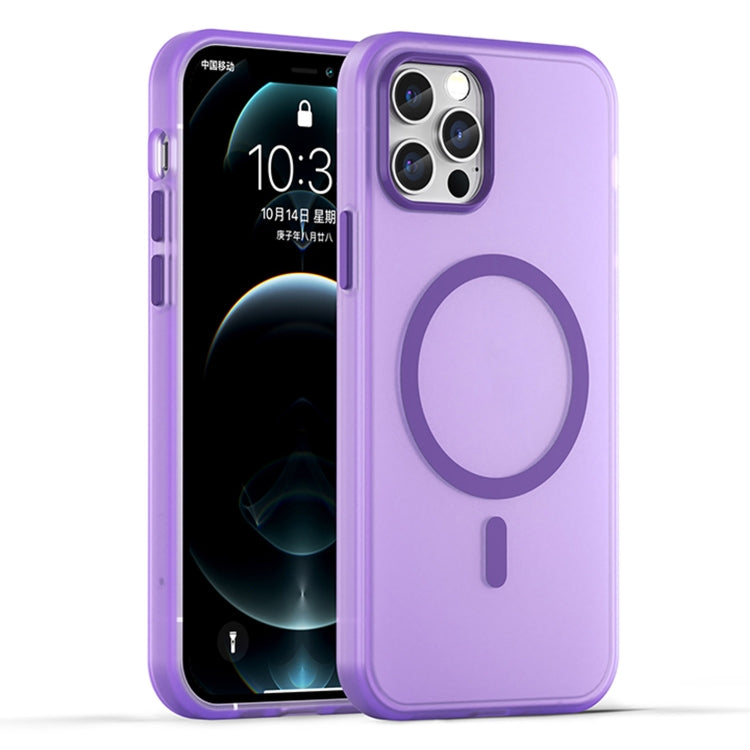 เคสโทรศัพท์ MagSafe แบบ TPU ทึบแสงด้าน + PC ครอบคลุมเต็มรูปแบบ สำหรับ iPhone 12, สำหรับ iPhone 12 Pro Max, สำหรับ iPhone 12 Pro, สำหรับ iPhone 11 Pro Max, สำหรับ iPhone 11