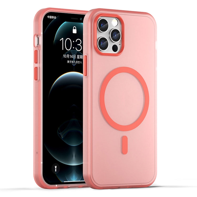 เคสโทรศัพท์ MagSafe แบบ TPU ทึบแสงด้าน + PC ครอบคลุมเต็มรูปแบบ สำหรับ iPhone 12, สำหรับ iPhone 12 Pro Max, สำหรับ iPhone 12 Pro, สำหรับ iPhone 11 Pro Max, สำหรับ iPhone 11
