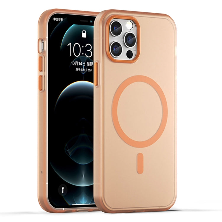 เคสโทรศัพท์ MagSafe แบบ TPU ทึบแสงด้าน + PC ครอบคลุมเต็มรูปแบบ สำหรับ iPhone 12, สำหรับ iPhone 12 Pro Max, สำหรับ iPhone 12 Pro, สำหรับ iPhone 11 Pro Max, สำหรับ iPhone 11