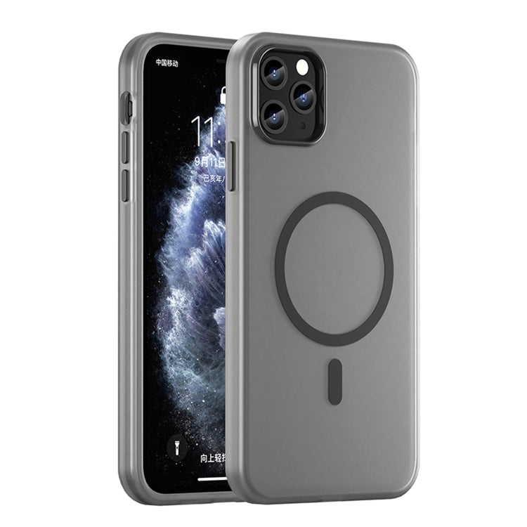 เคสโทรศัพท์ MagSafe แบบ TPU ทึบแสงด้าน + PC ครอบคลุมเต็มรูปแบบ สำหรับ iPhone 12, สำหรับ iPhone 12 Pro Max, สำหรับ iPhone 12 Pro, สำหรับ iPhone 11 Pro Max, สำหรับ iPhone 11