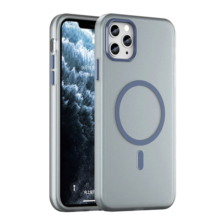เคสโทรศัพท์ MagSafe แบบ TPU ทึบแสงด้าน + PC ครอบคลุมเต็มรูปแบบ สำหรับ iPhone 12, สำหรับ iPhone 12 Pro Max, สำหรับ iPhone 12 Pro, สำหรับ iPhone 11 Pro Max, สำหรับ iPhone 11