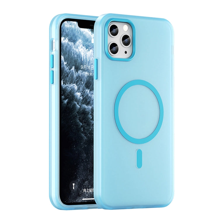 เคสโทรศัพท์ MagSafe แบบ TPU ทึบแสงด้าน + PC ครอบคลุมเต็มรูปแบบ สำหรับ iPhone 12, สำหรับ iPhone 12 Pro Max, สำหรับ iPhone 12 Pro, สำหรับ iPhone 11 Pro Max, สำหรับ iPhone 11
