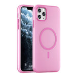 เคสโทรศัพท์ MagSafe แบบ TPU ทึบแสงด้าน + PC ครอบคลุมเต็มรูปแบบ สำหรับ iPhone 12, สำหรับ iPhone 12 Pro Max, สำหรับ iPhone 12 Pro, สำหรับ iPhone 11 Pro Max, สำหรับ iPhone 11