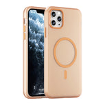 เคสโทรศัพท์ MagSafe แบบ TPU ทึบแสงด้าน + PC ครอบคลุมเต็มรูปแบบ สำหรับ iPhone 12, สำหรับ iPhone 12 Pro Max, สำหรับ iPhone 12 Pro, สำหรับ iPhone 11 Pro Max, สำหรับ iPhone 11