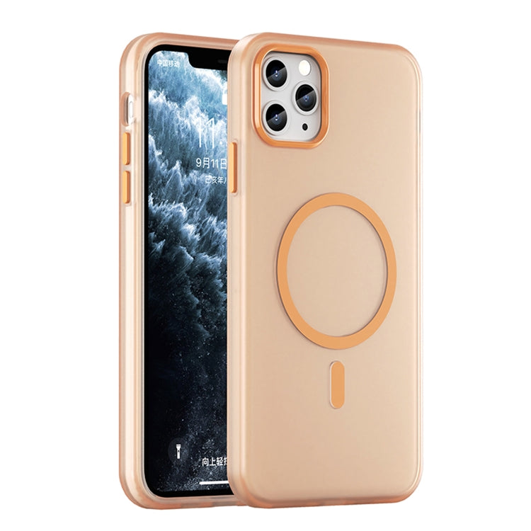 เคสโทรศัพท์ MagSafe แบบ TPU ทึบแสงด้าน + PC ครอบคลุมเต็มรูปแบบ สำหรับ iPhone 12, สำหรับ iPhone 12 Pro Max, สำหรับ iPhone 12 Pro, สำหรับ iPhone 11 Pro Max, สำหรับ iPhone 11