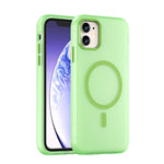 เคสโทรศัพท์ MagSafe แบบ TPU ทึบแสงด้าน + PC ครอบคลุมเต็มรูปแบบ สำหรับ iPhone 12, สำหรับ iPhone 12 Pro Max, สำหรับ iPhone 12 Pro, สำหรับ iPhone 11 Pro Max, สำหรับ iPhone 11