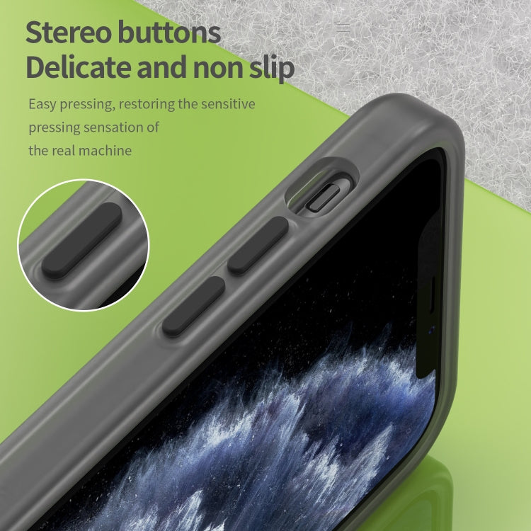 เคสโทรศัพท์ MagSafe แบบ TPU + PC ทึบแสงด้าน ครอบคลุมเต็มรูปแบบ สำหรับ iPhone 11 Pro