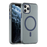 เคสโทรศัพท์ MagSafe แบบ TPU + PC ทึบแสงด้าน ครอบคลุมเต็มรูปแบบ สำหรับ iPhone 11 Pro