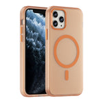เคสโทรศัพท์ MagSafe แบบ TPU + PC ทึบแสงด้าน ครอบคลุมเต็มรูปแบบ สำหรับ iPhone 11 Pro