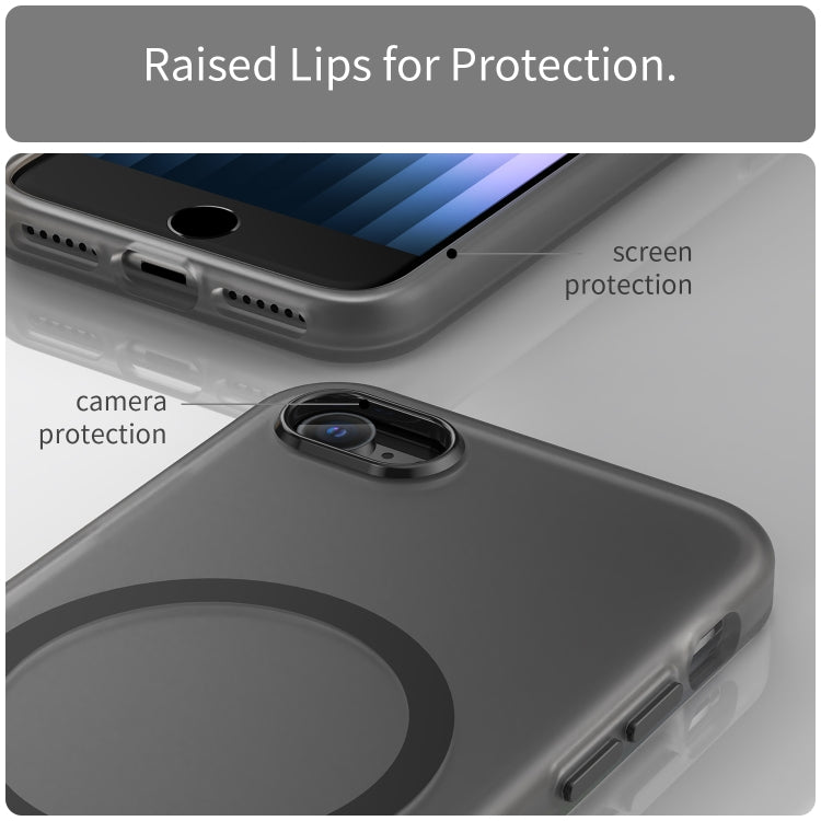 เคสโทรศัพท์ MagSafe แบบ TPU ทึบแสงด้าน + PC ครอบคลุมเต็มรูปแบบ สำหรับ iPhone 12, สำหรับ iPhone 12 Pro Max, สำหรับ iPhone 12 Pro, สำหรับ iPhone 11 Pro Max, สำหรับ iPhone 11