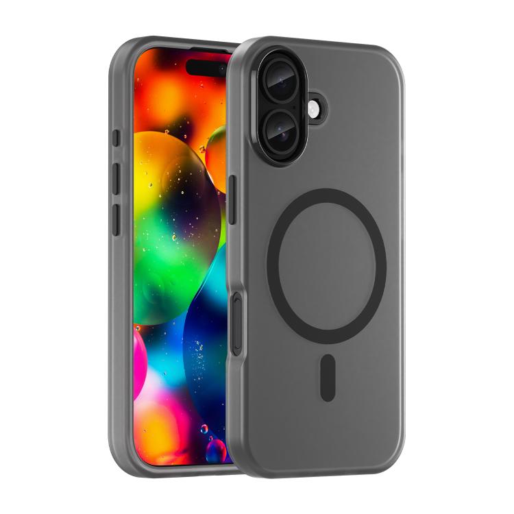 เคสโทรศัพท์ MagSafe แบบ TPU ทึบแสงด้าน + PC ครอบคลุมเต็มรูปแบบ สำหรับ iPhone 16 Pro, สำหรับ iPhone 16 Plus, สำหรับ iPhone 16, สำหรับ iPhone 15 Pro Max, สำหรับ iPhone 15 Pro