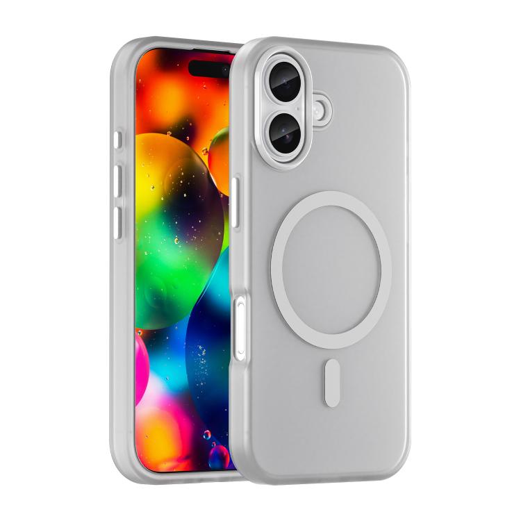 เคสโทรศัพท์ MagSafe แบบ TPU ทึบแสงด้าน + PC ครอบคลุมเต็มรูปแบบ สำหรับ iPhone 16 Pro, สำหรับ iPhone 16 Plus, สำหรับ iPhone 16, สำหรับ iPhone 15 Pro Max, สำหรับ iPhone 15 Pro