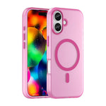 เคสโทรศัพท์ MagSafe แบบ TPU ทึบแสงด้าน + PC ครอบคลุมเต็มรูปแบบ สำหรับ iPhone 16 Pro, สำหรับ iPhone 16 Plus, สำหรับ iPhone 16, สำหรับ iPhone 15 Pro Max, สำหรับ iPhone 15 Pro
