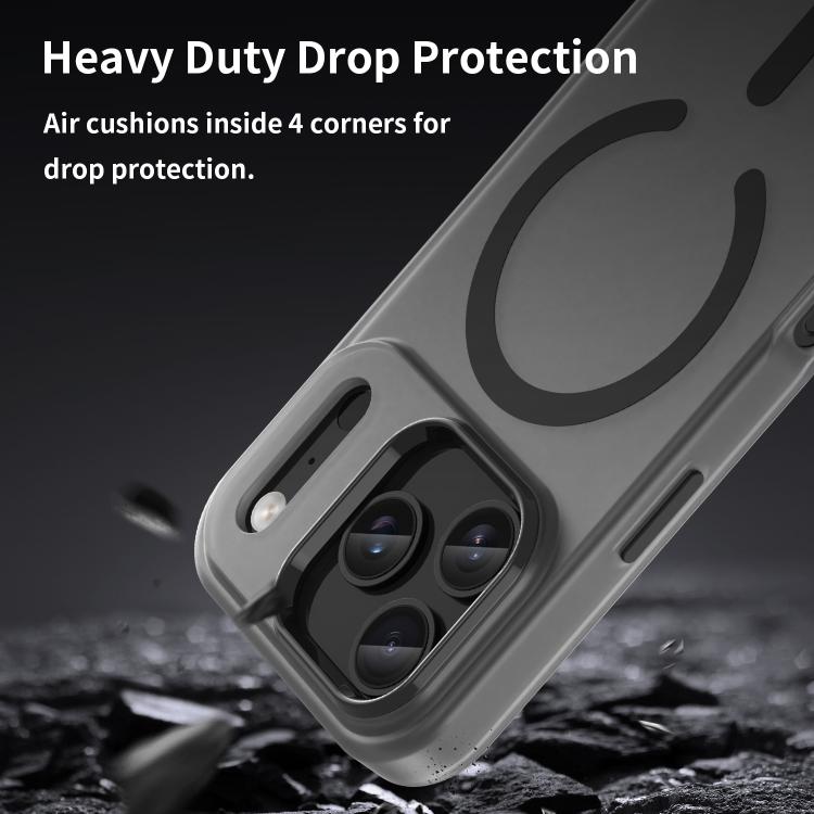 เคสโทรศัพท์ MagSafe แบบ TPU ทึบแสงด้าน + PC ครอบคลุมเต็มรูปแบบ สำหรับ iPhone 16 Pro, สำหรับ iPhone 16 Plus, สำหรับ iPhone 16, สำหรับ iPhone 15 Pro Max, สำหรับ iPhone 15 Pro