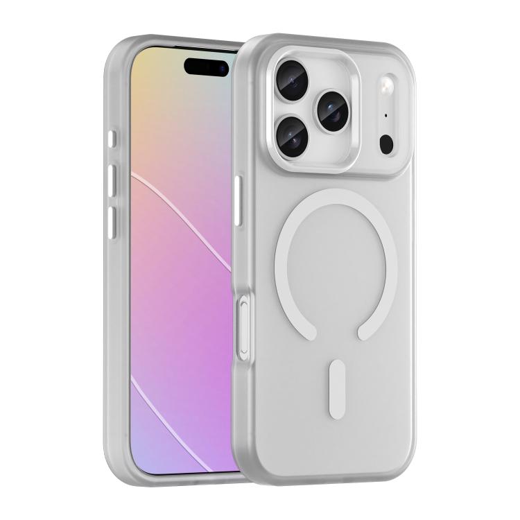 เคสโทรศัพท์ MagSafe แบบ TPU ทึบแสงด้าน + PC ครอบคลุมเต็มรูปแบบ สำหรับ iPhone 16 Pro, สำหรับ iPhone 16 Plus, สำหรับ iPhone 16, สำหรับ iPhone 15 Pro Max, สำหรับ iPhone 15 Pro