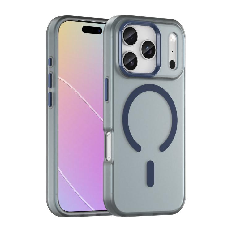 เคสโทรศัพท์ MagSafe แบบ TPU ทึบแสงด้าน + PC ครอบคลุมเต็มรูปแบบ สำหรับ iPhone 16 Pro, สำหรับ iPhone 16 Plus, สำหรับ iPhone 16, สำหรับ iPhone 15 Pro Max, สำหรับ iPhone 15 Pro