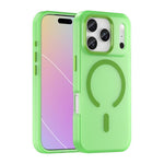 เคสโทรศัพท์ MagSafe แบบ TPU ทึบแสงด้าน + PC ครอบคลุมเต็มรูปแบบ สำหรับ iPhone 16 Pro, สำหรับ iPhone 16 Plus, สำหรับ iPhone 16, สำหรับ iPhone 15 Pro Max, สำหรับ iPhone 15 Pro