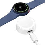 แท่นชาร์จไร้สายแม่เหล็กแบบพกพาสำหรับสมาร์ตวอทช์ สำหรับ Samsung Galaxy Watch Series, สำหรับ Apple Watch Series