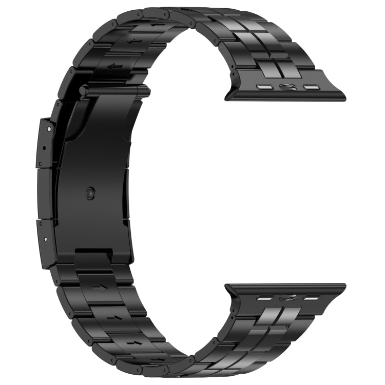 Tortoise Buckle Titanium Steel Watch Band, For Apple Watch SE 40mm, For Apple Watch SE 44mm, For Apple Watch Series 6 40mm, For Apple Watch Series 6 44mm, For Apple Watch Series 5 44mm, For Apple Watch Series 5 40mm, For Apple Watch Series 4 44mm      ...